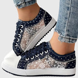 Albertine | Orthopaedic Sneakers with Embroidered Panels