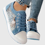 Albertine | Orthopaedic Sneakers with Embroidered Panels