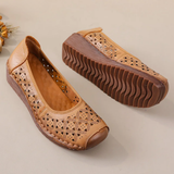 Mariel | Orthopaedic Slip-On Walking Shoes with a Perforated Upper