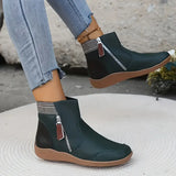 Moira | Orthopaedic Ankle Boots with a Side Zip and Warm Lining