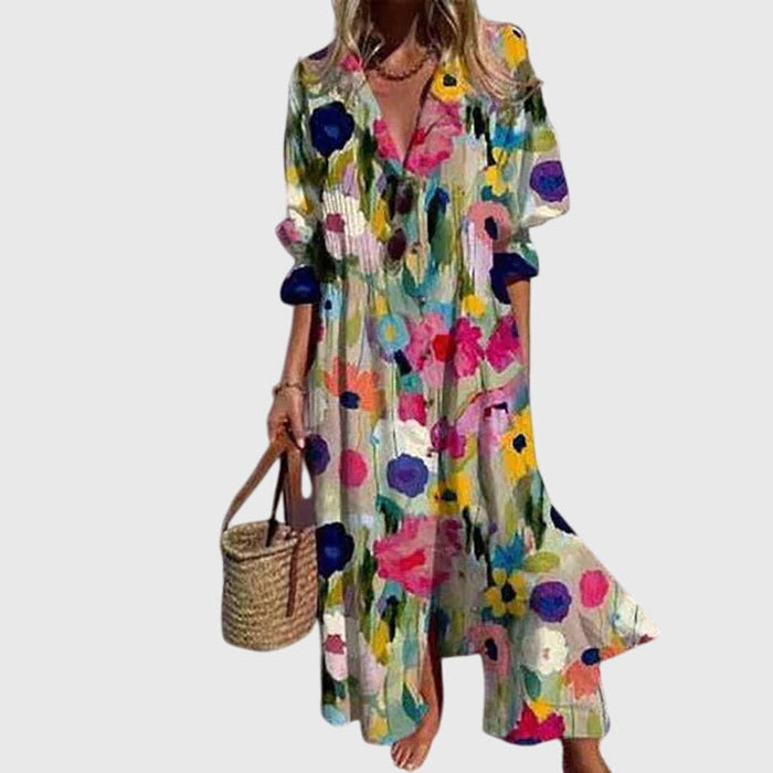 Elegant Bohemian Dress