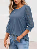 Beatriz | Elegant Blouse with Openwork Sleeves