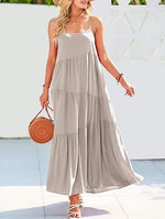 Eloisa | Airy Tiered Ruffle Dress