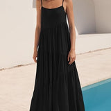 Eloisa | Airy Tiered Ruffle Dress
