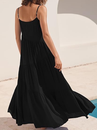 Eloisa | Airy Tiered Ruffle Dress