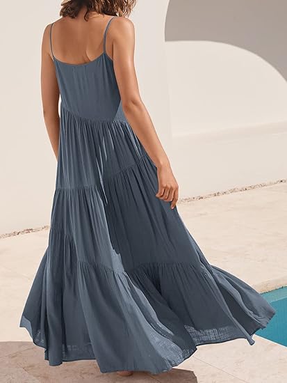 Eloisa | Airy Tiered Ruffle Dress