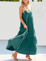 Eloisa | Airy Tiered Ruffle Dress