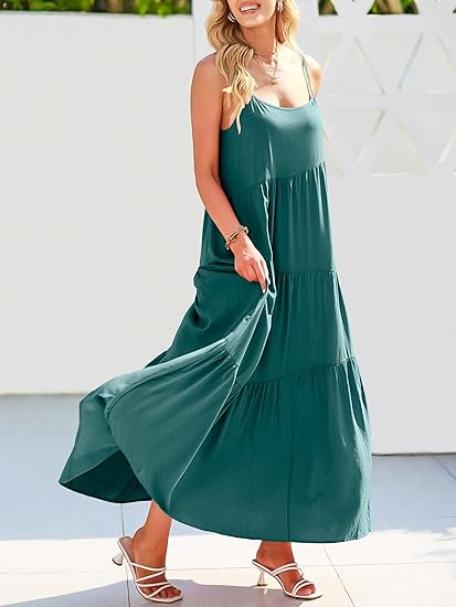 Eloisa | Airy Tiered Ruffle Dress