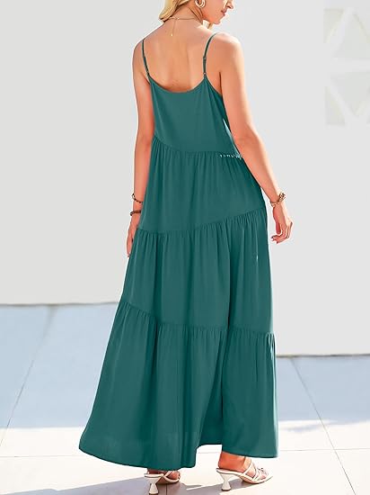 Eloisa | Airy Tiered Ruffle Dress