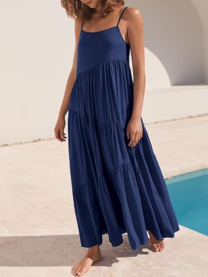 Eloisa | Airy Tiered Ruffle Dress