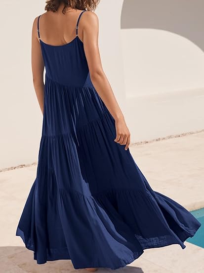 Eloisa | Airy Tiered Ruffle Dress