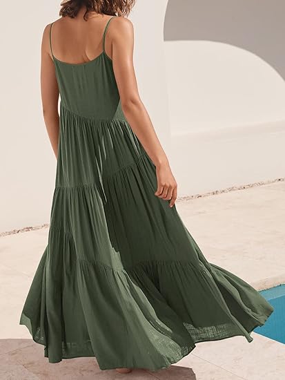 Eloisa | Airy Tiered Ruffle Dress