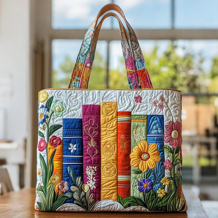 Handcrafted Bag - Blooming Library