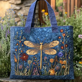 Handcrafted Bag - Golden Dragonfly