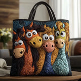 Handcrafted Bag - Cheerful Horses