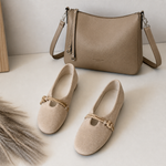 Piper | Orthopaedic Ballet Flats with a Knotted Strap