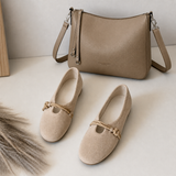 Piper | Orthopaedic Ballet Flats with a Knotted Strap