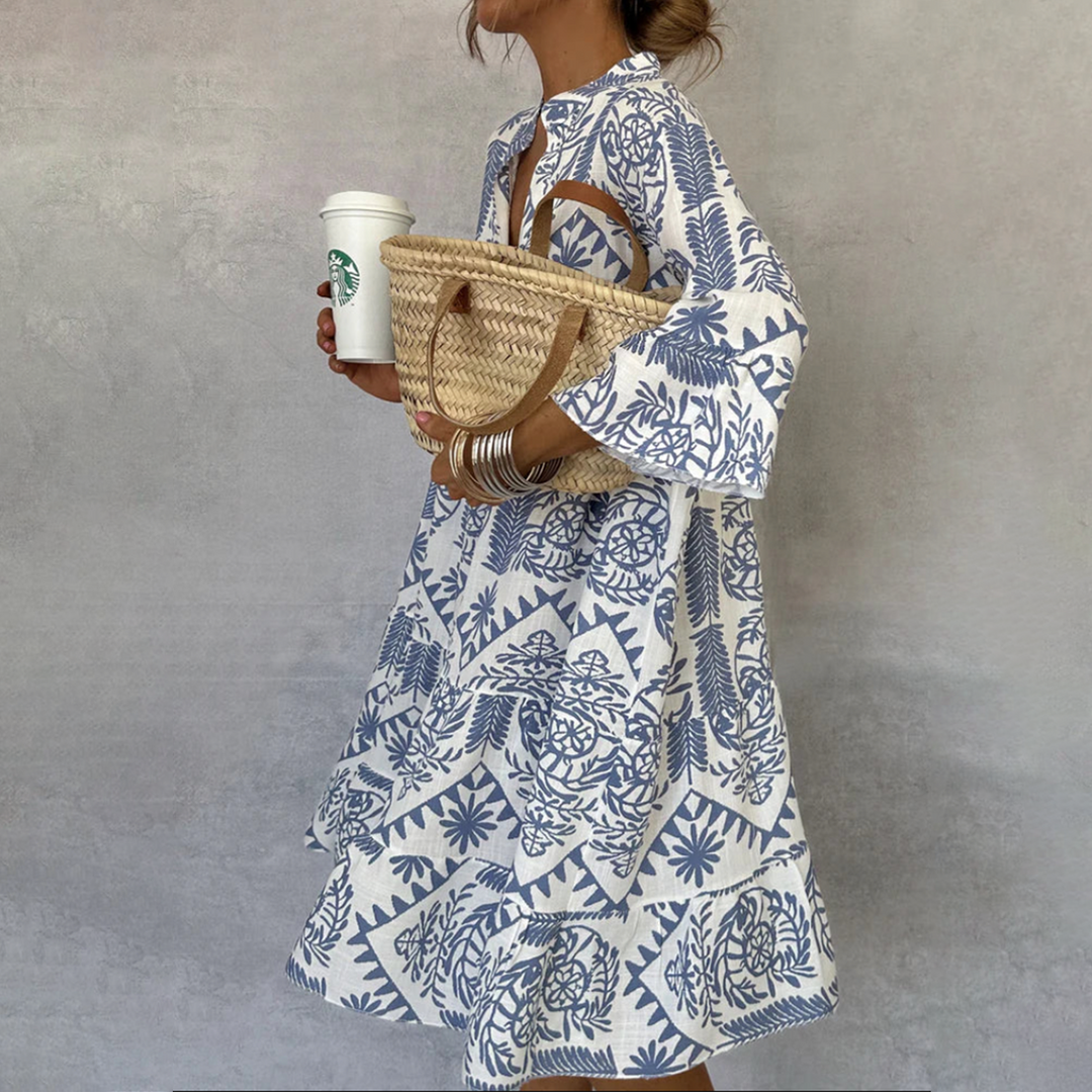 Georgiana | Boho Midi Dress
