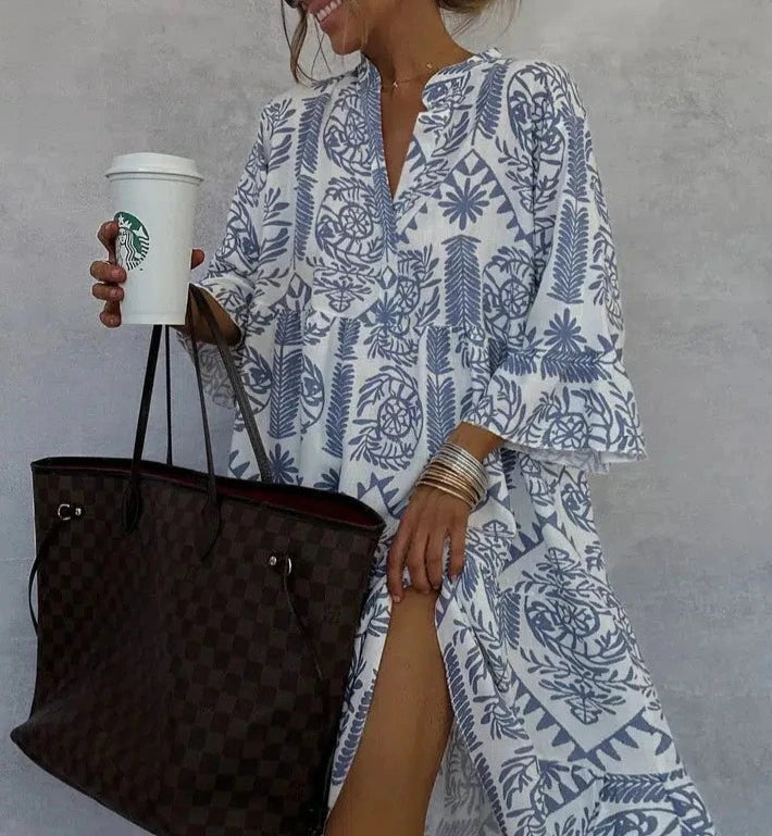 Georgiana | Boho Midi Dress