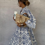 Georgiana | Boho Midi Dress