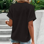 Catriona | Casual Split-Neck Blouse