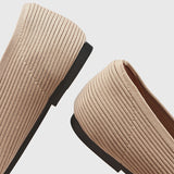 Fiona | Mary-Jane Flats with a Square Toe