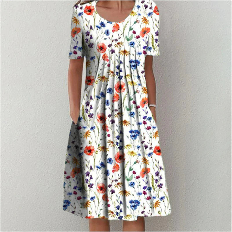 Martha | Layered Midi Dress