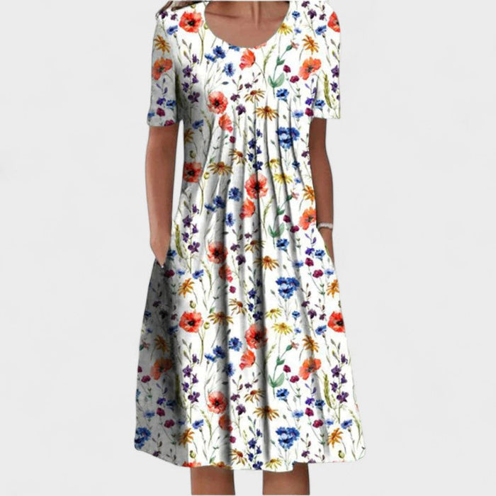 Martha | Layered Midi Dress