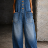 Soft Washed Cotton Overalls