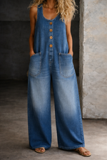 Soft Washed Cotton Overalls