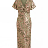 Georgina | Elegant Dress in Light Flowy Fabric