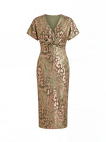 Georgina | Elegant Dress in Light Flowy Fabric