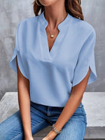 Franziska | Women's Flowing V-Neck Blouse