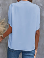 Franziska | Women's Flowing V-Neck Blouse