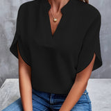 Franziska | Women's Flowing V-Neck Blouse