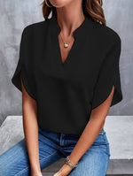 Franziska | Women's Flowing V-Neck Blouse
