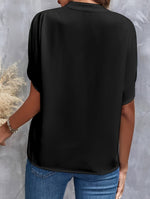 Franziska | Women's Flowing V-Neck Blouse
