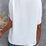Franziska | Women's Flowing V-Neck Blouse