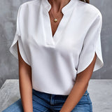 Franziska | Women's Flowing V-Neck Blouse