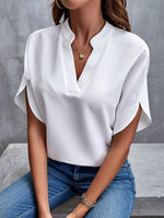 Franziska | Women's Flowing V-Neck Blouse