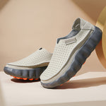 Emi | Perforated Slip-On Loafers with a Cushioned Sole