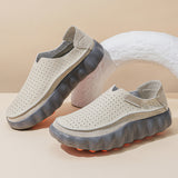 Emi | Perforated Slip-On Loafers with a Cushioned Sole