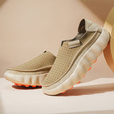 Emi | Perforated Slip-On Loafers with a Cushioned Sole