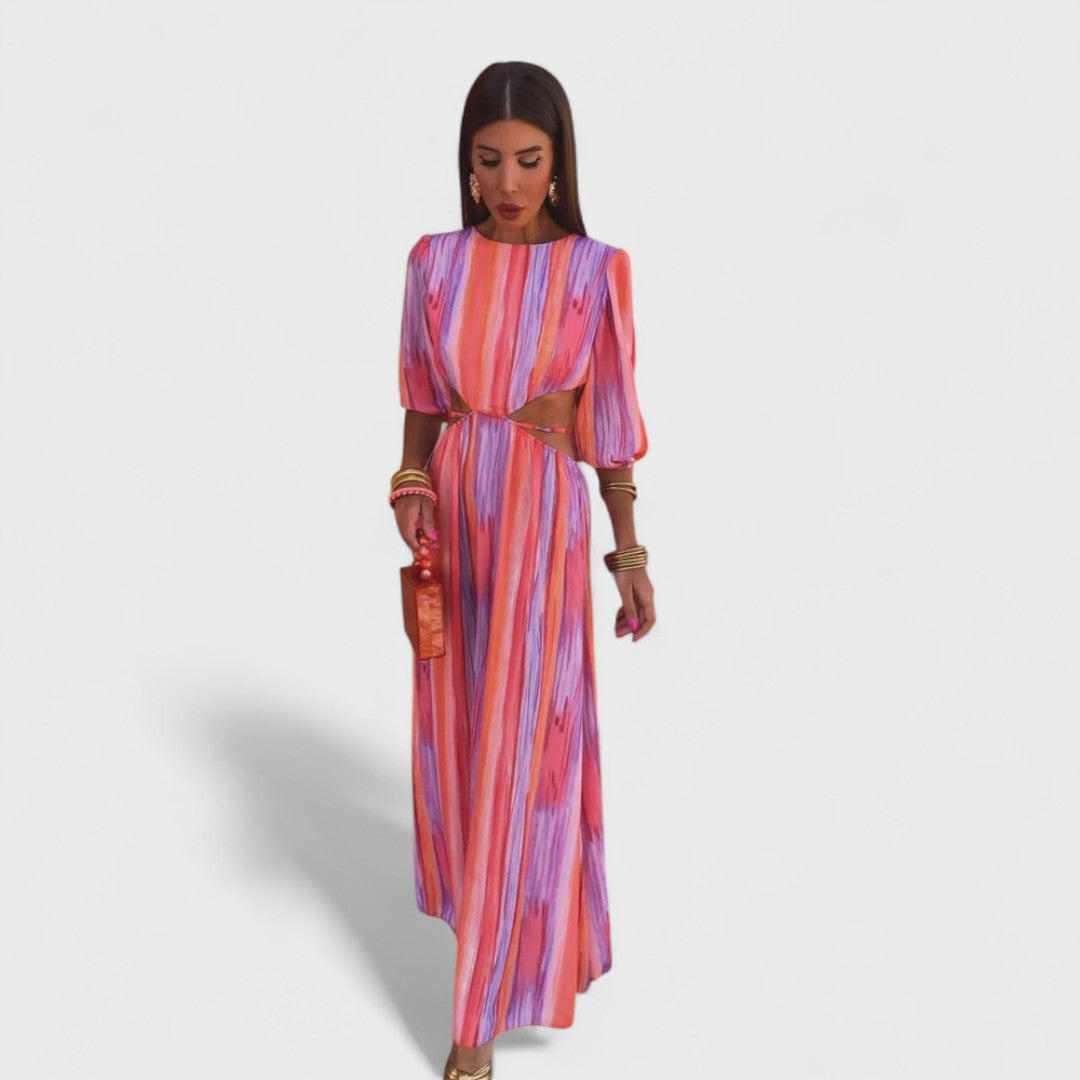 Polly | Side Cut-Out Maxi Dress