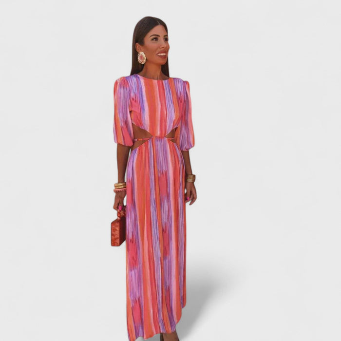 Polly | Side Cut-Out Maxi Dress