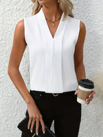 Chiara | Elegant Pleated Blouse