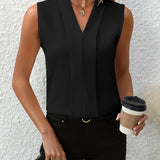 Chiara | Elegant Pleated Blouse