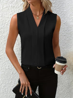 Chiara | Elegant Pleated Blouse
