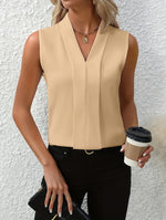 Chiara | Elegant Pleated Blouse