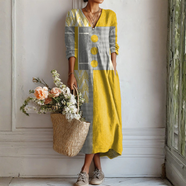 Paisley | Flowy Linen Dress